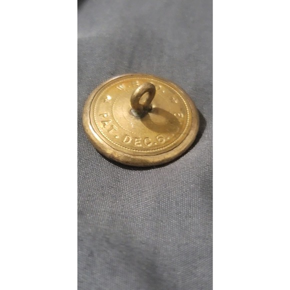 Vtg WW1 Era Army American Legion Gold Tone Jacket Coat Button - Picture 4 of 4